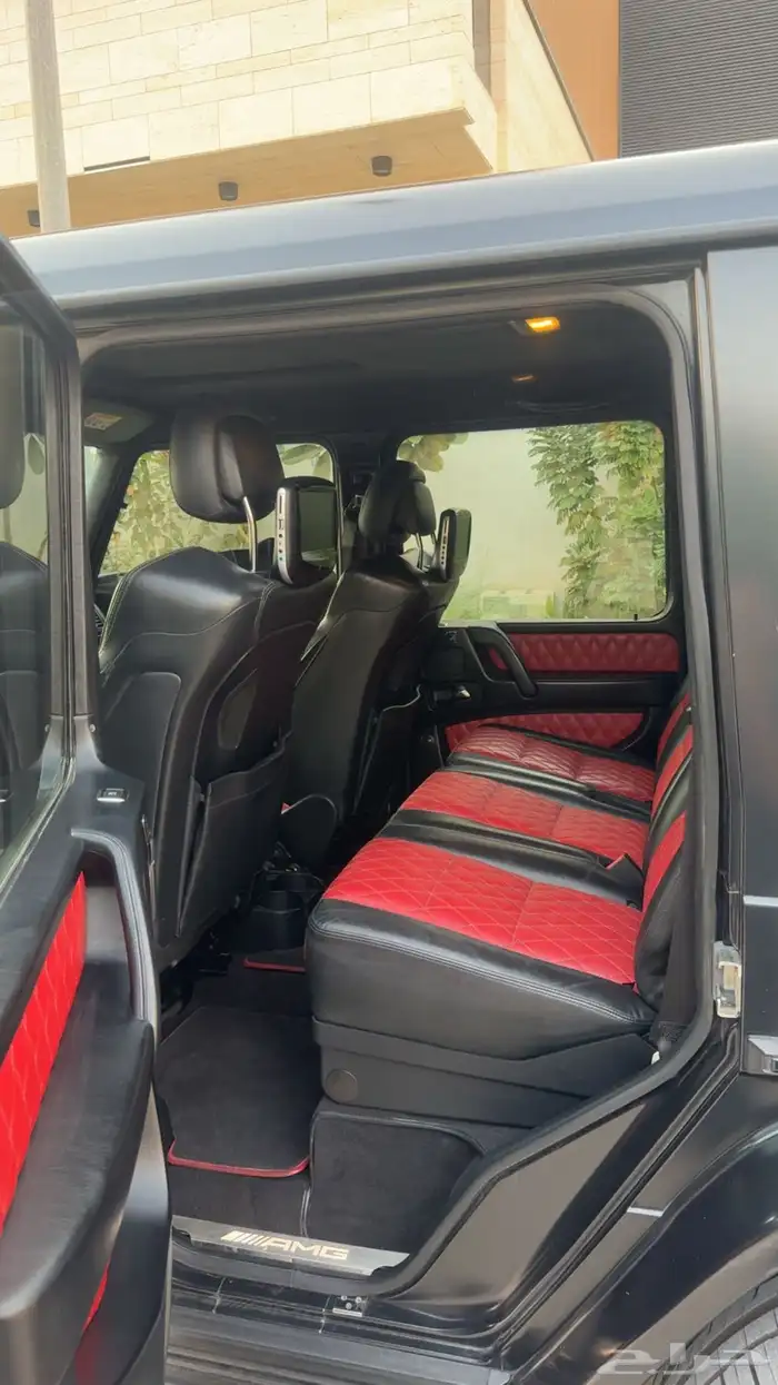 جي كلاس دبل نايت بكج ممشى قليل ( اسود مطفي ) G63 2015 جفالي 6
