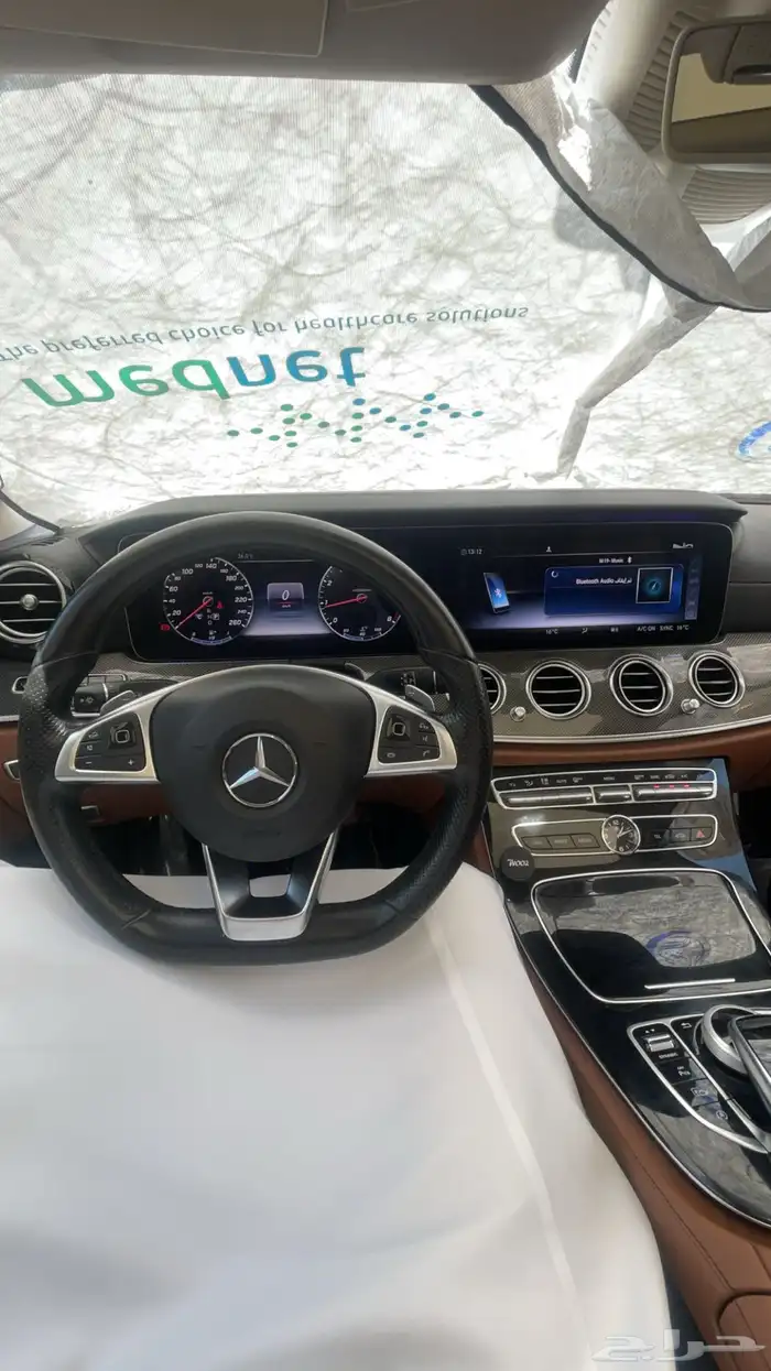 مرسيدس E300 2018 قمة النظافة والممشى القليل 30