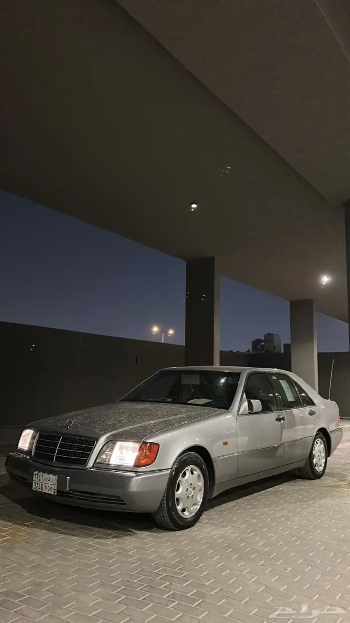 مرسيدس 300SE موديل 1992 للبيع   نظيف جدا  وموتر مميز 12
