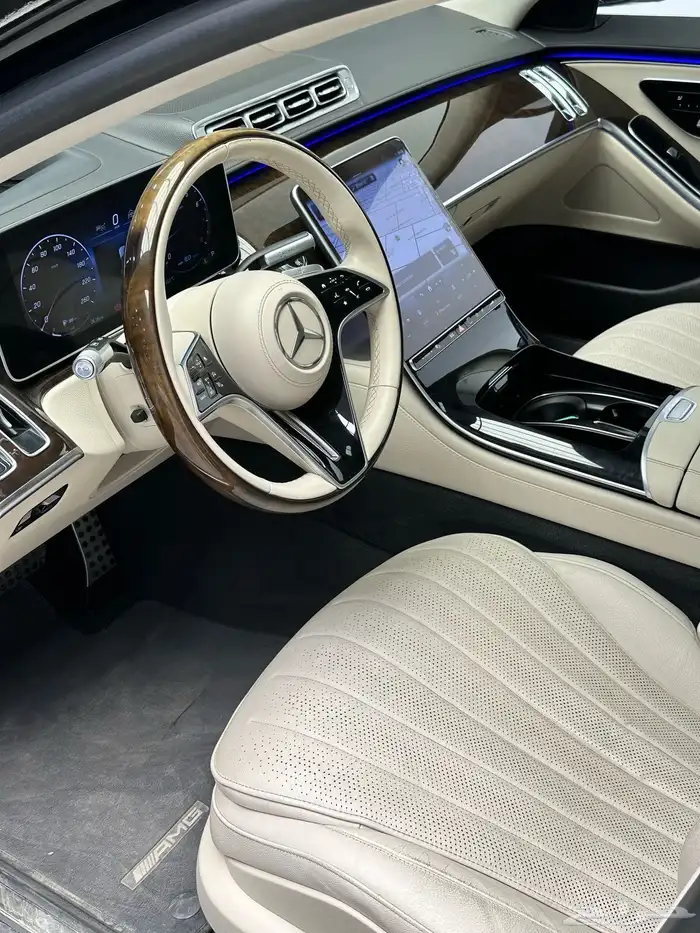 مرسيدس S450 2022 جفالي بحالة نظيفة 15