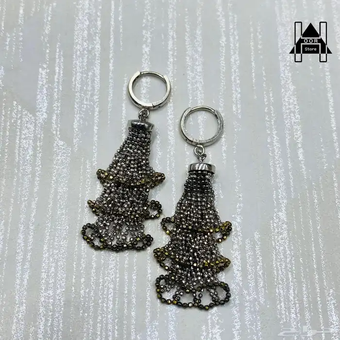 طقم فضه راقي صافي عيار 925 جديد بموديل وتصميم تراثي 4