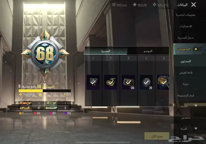 حساب ببجي للبيع 2