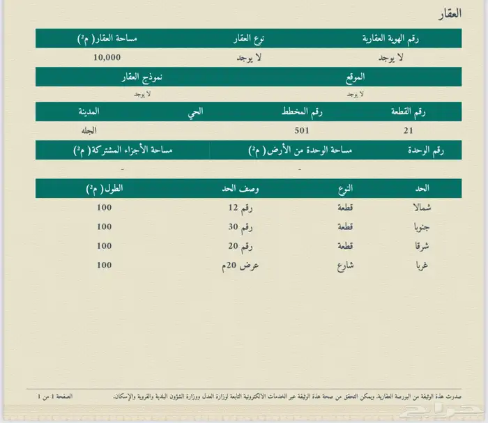للبيع ارض زراعية بمركز الجلة بمدينة الرياض 2