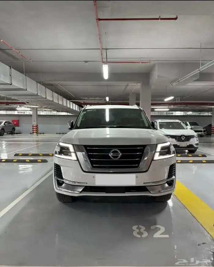 للبيع باترول بلاتنيوم2021ابيض مالك واحد ماشي 185 الف 4