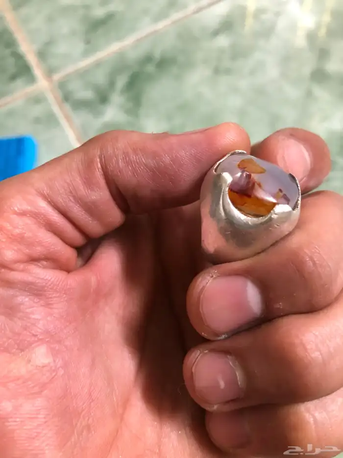 خاتم عقيق يماني مصوره نادر 2