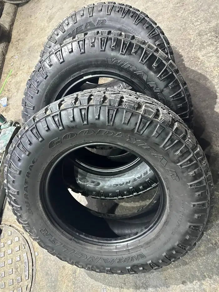كفرات نص حجري جودير مقاس 275 70 18 24