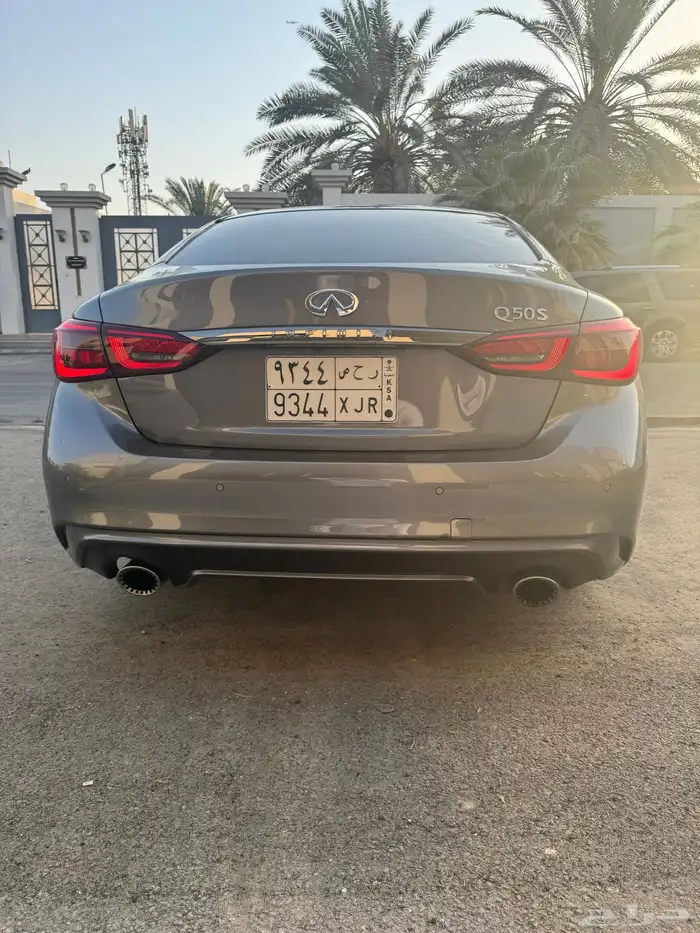 للبيع انفنتي Q50S مديل 2022 V6 توين تيربو فل كامل 3