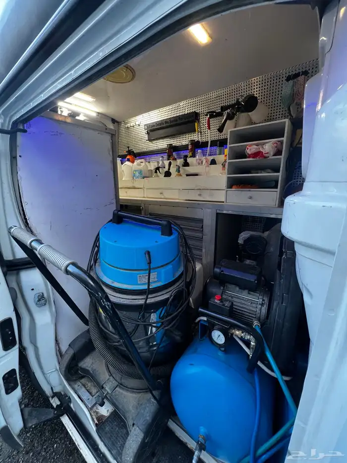 مغسلة متنقلة للبيع بدون عمال 7