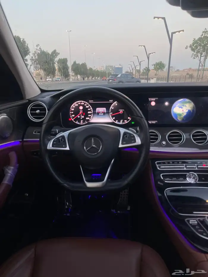 مرسيدس E300 2018 قمة النظافة والممشى القليل 10
