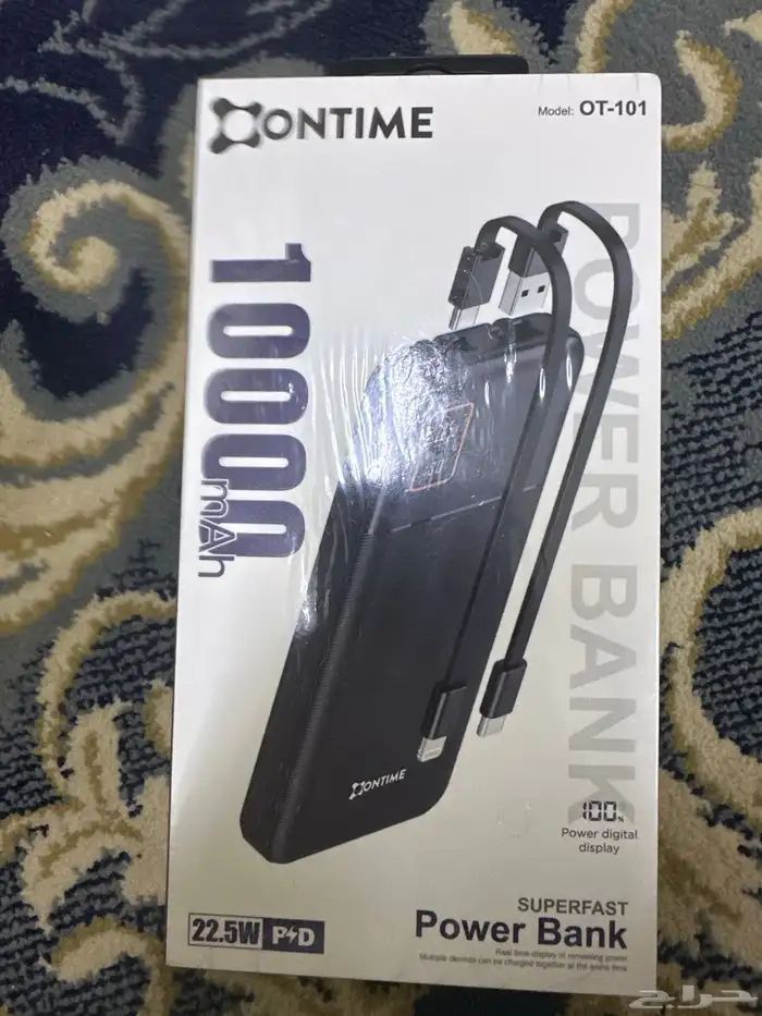 بطارية متنقله ONTIME جديد 0