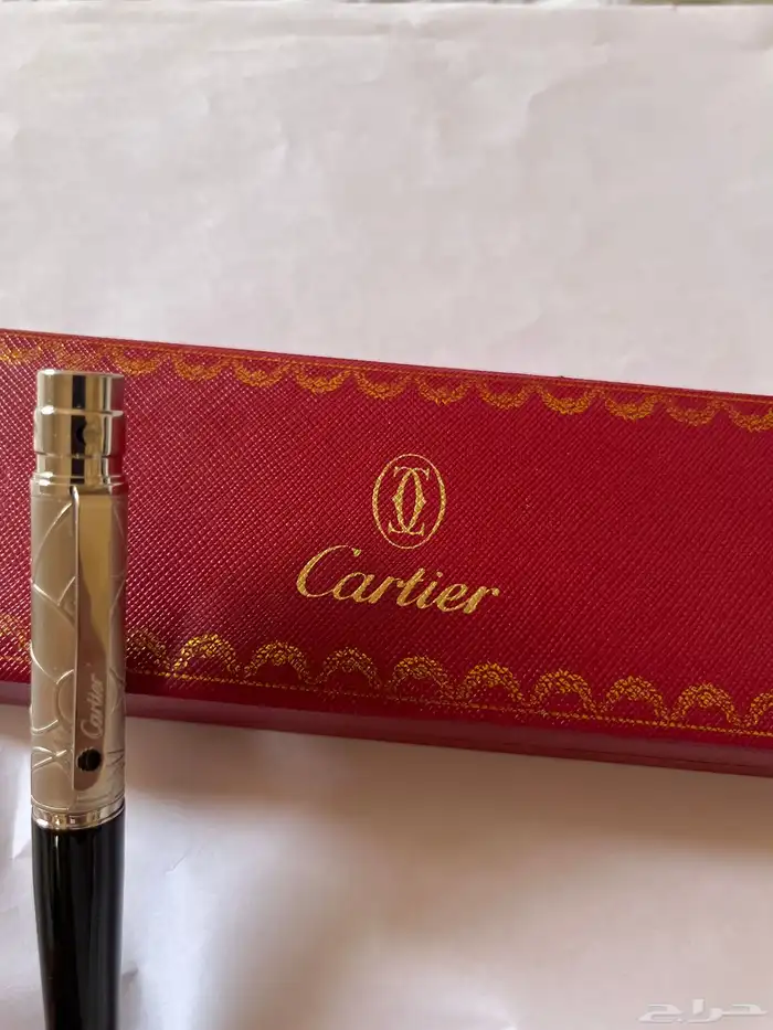إطار نظاره شمبر Cartier أصلي صنع فرنسا مطلي بالذهب و مختوم 7