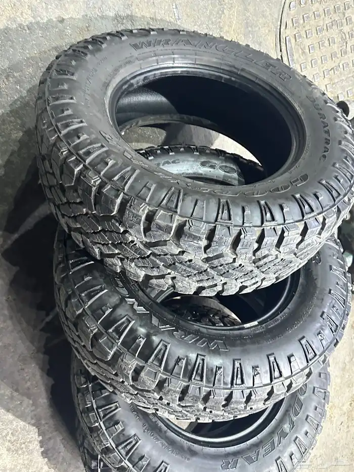 كفرات نص حجري جودير مقاس 275 70 18 26