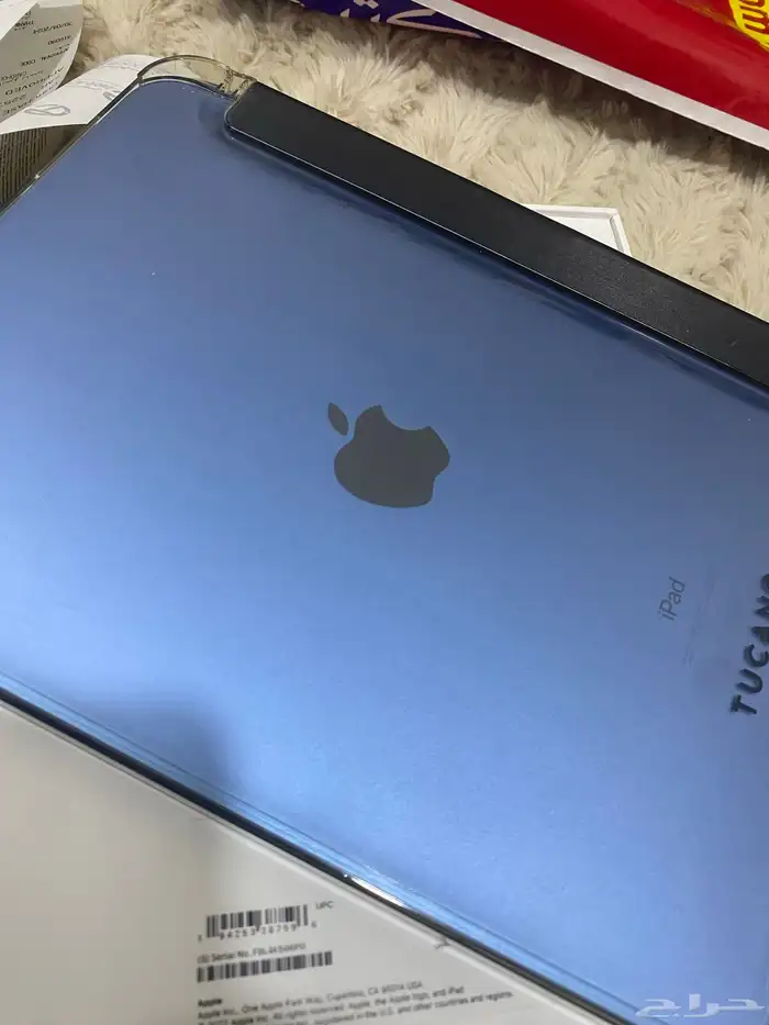 ايباد الجيل العاشر وايفاي 64 قيقا مع قلم أبل وجميع الملحقات 7