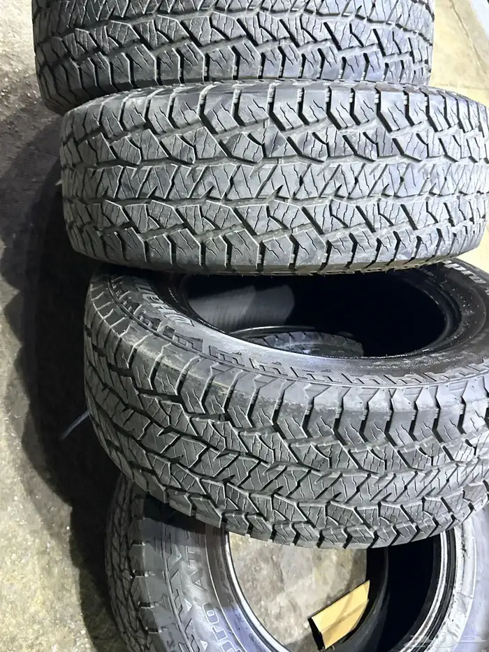 كفرات نص حجري هنكوك مقاس 275 65 18 13