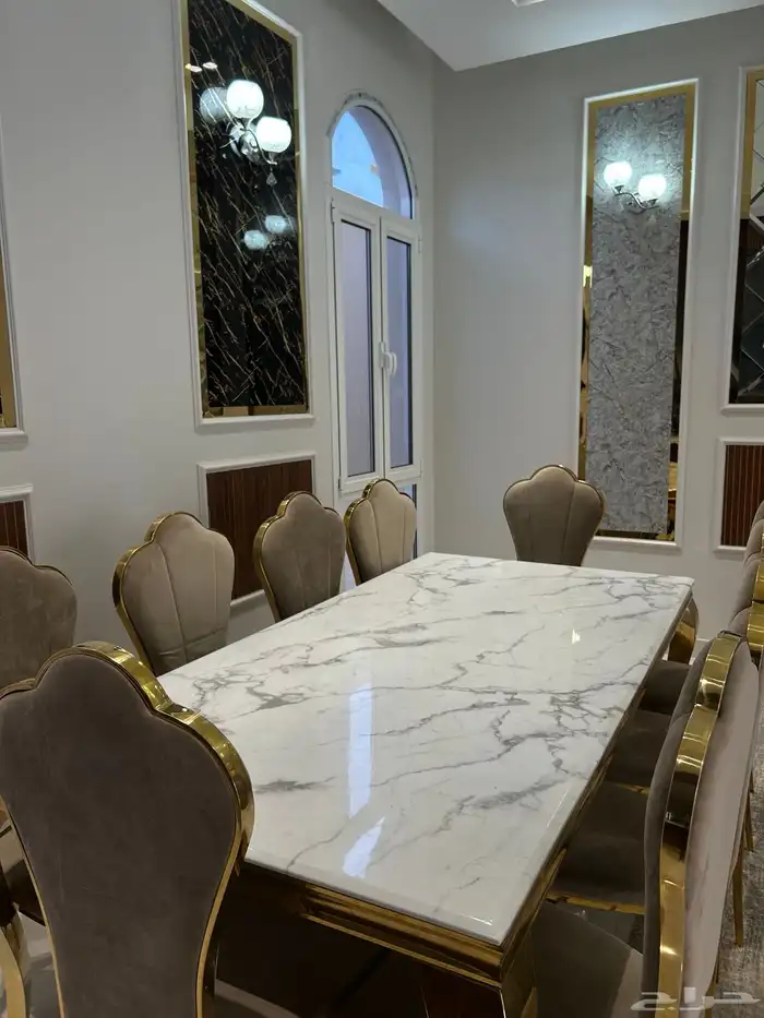 طاولة طعام 10كراسي 0