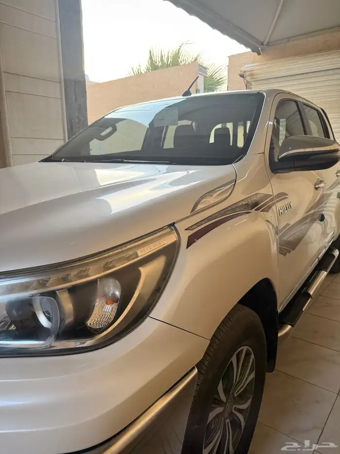 هايلكس مديل 2019بنزين البدي بلد سليم من السمكره والتعاديل 6
