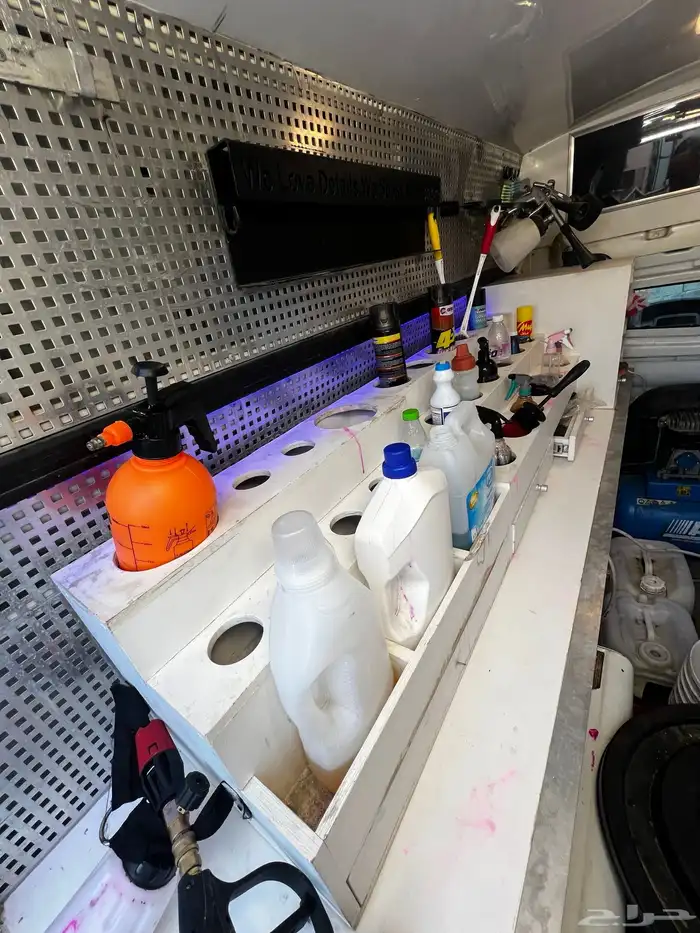 مغسلة متنقلة للبيع بدون عمال 4