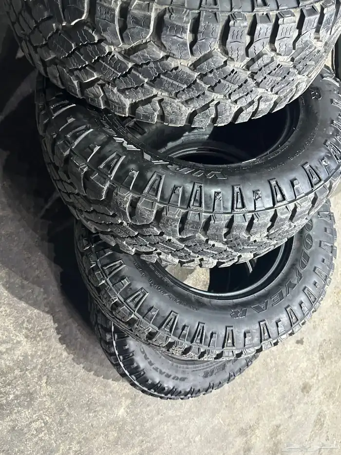 كفرات نص حجري جودير مقاس 275 70 18 2