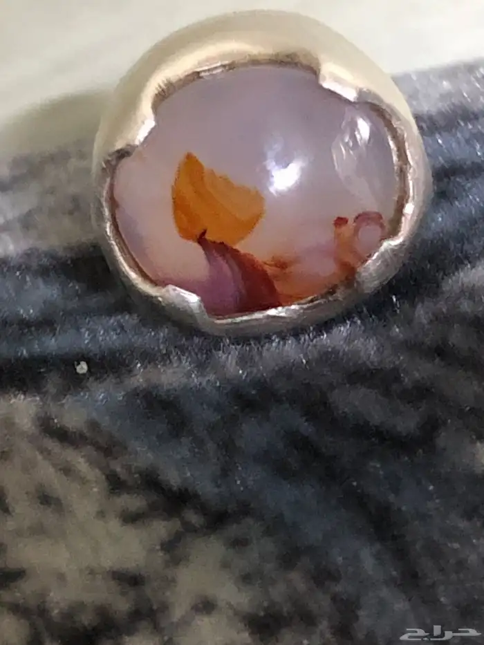 خاتم عقيق يماني مصوره نادر 0