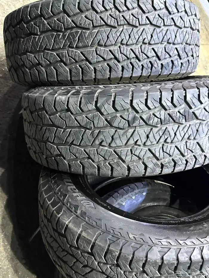 كفرات نص حجري هنكوك مقاس 275 65 18 14