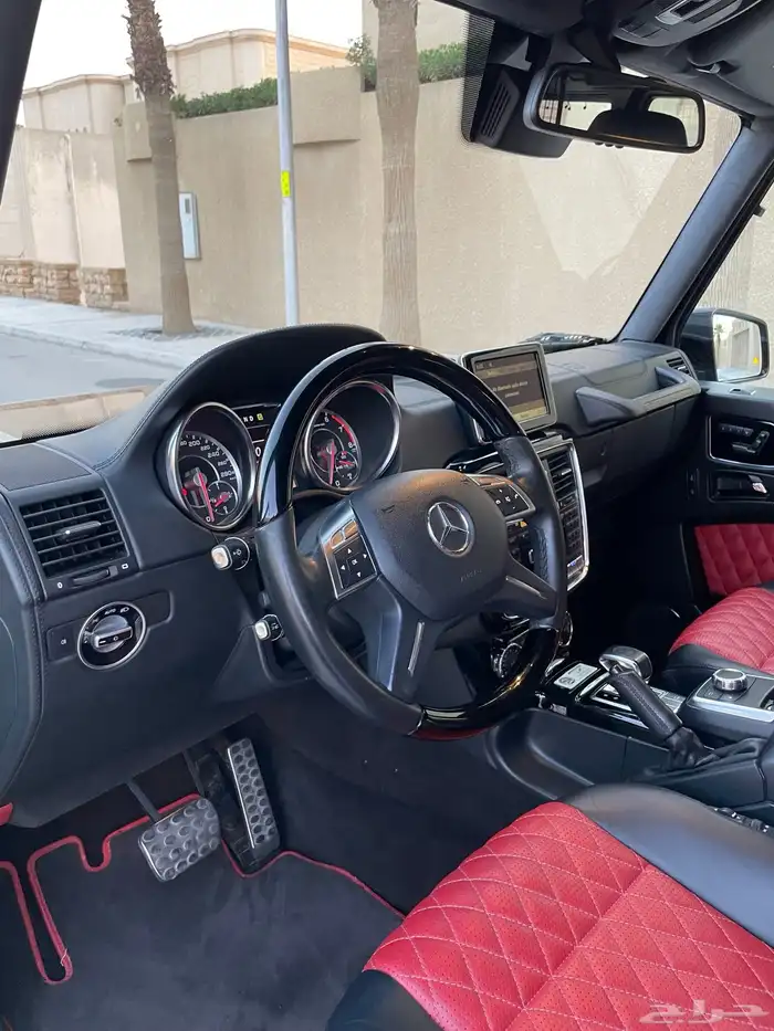 مرسيدس G63 2013 بدي وكالة ماشي 128 الف ( جفالي ) 16