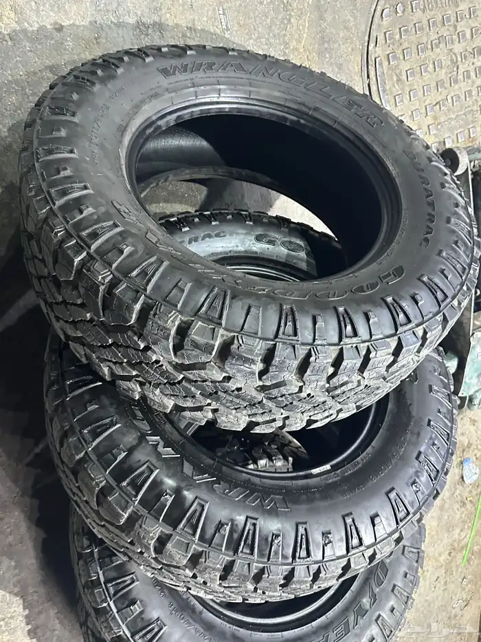 كفرات نص حجري جودير مقاس 275 70 18 0