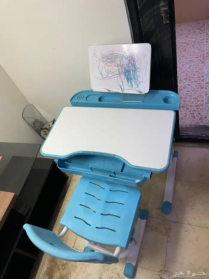 مكتبه تلفزيون   طاوله واجبات منزليه للاطفال 3