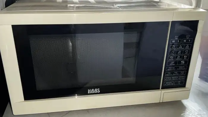 مايكرويف haas مستخدم شغال ب 150 الرياض 0