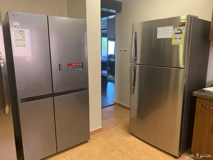 ثلاجه سامسونق بحاله ممتاز 21 قدم 0