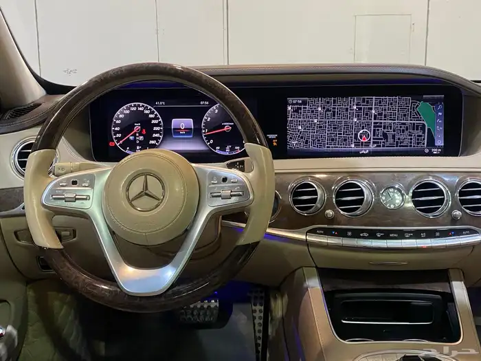 مرسيدس S450 2018 بحالة ممتازه جدا جدا 8