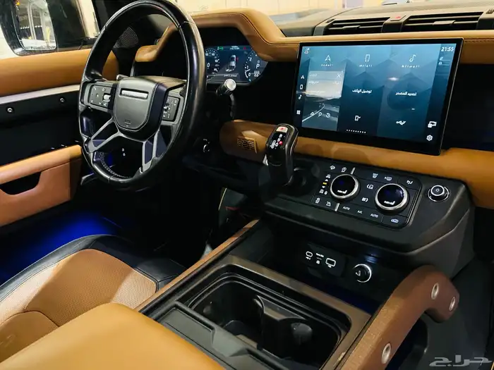 ديفندر 2022 X الناغى 110 V6 تحت الضمان اعلى مواصفات 21