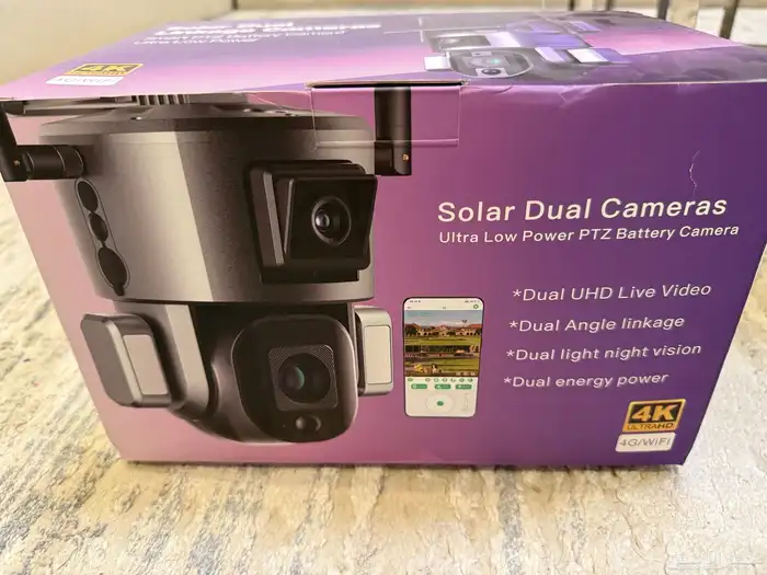 كميرة 4K الطاقة الشمسية 1