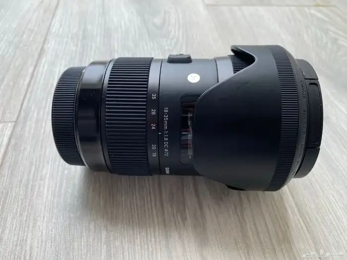للبيع عدسة سيجما sigma 18-35mm f1.8 لكاميرات الكانون 0