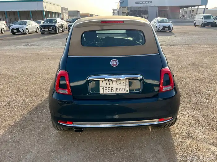 فيات 500C 2020 نظيف مخزن مستخدم واحد ممشى قليل سعودي 11
