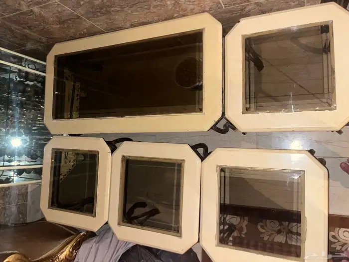 طاولات زجاج 2