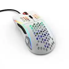 ماوس قلوريس ب الون الابيض سلكي 0