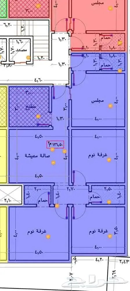 شقة فاخرة 4 غرف للبيع مطلة على حديقة سندس 3