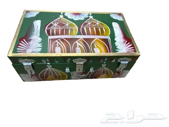 صناديق حديد كويتي مجلفن بألوان مختلفة بالحبه والطقم 2