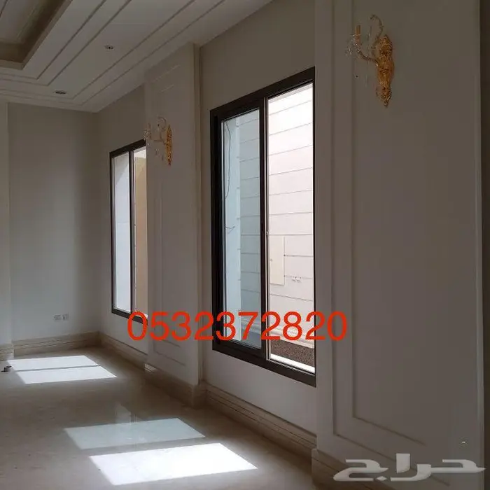 المنيوم باب المنيوم واجهة المنيوم زجاج 18