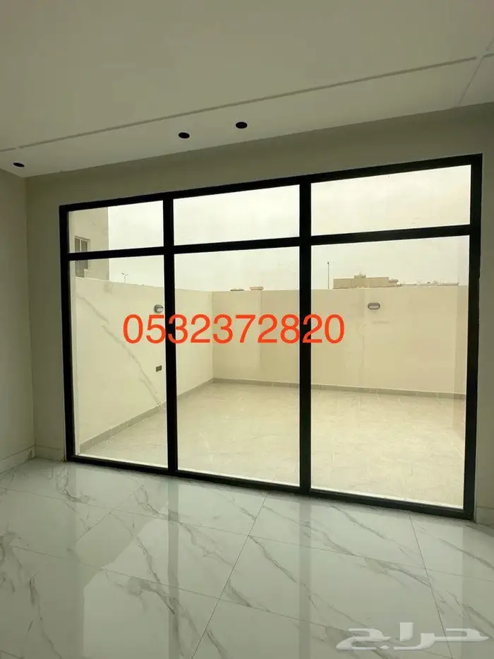 المنيوم باب المنيوم واجهة المنيوم زجاج 17