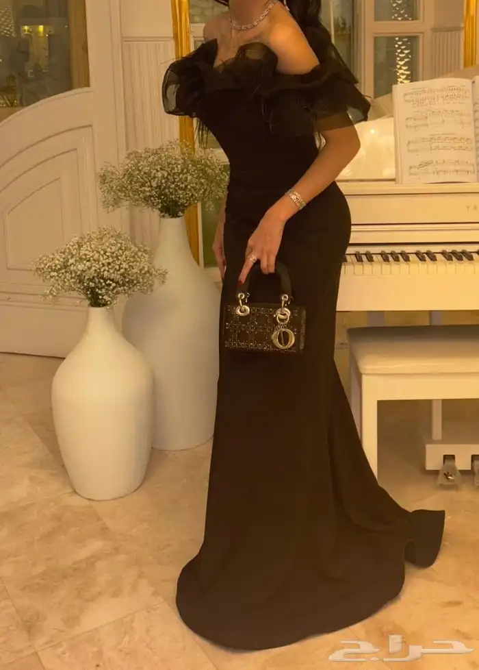 فستان أسود أنيق 1