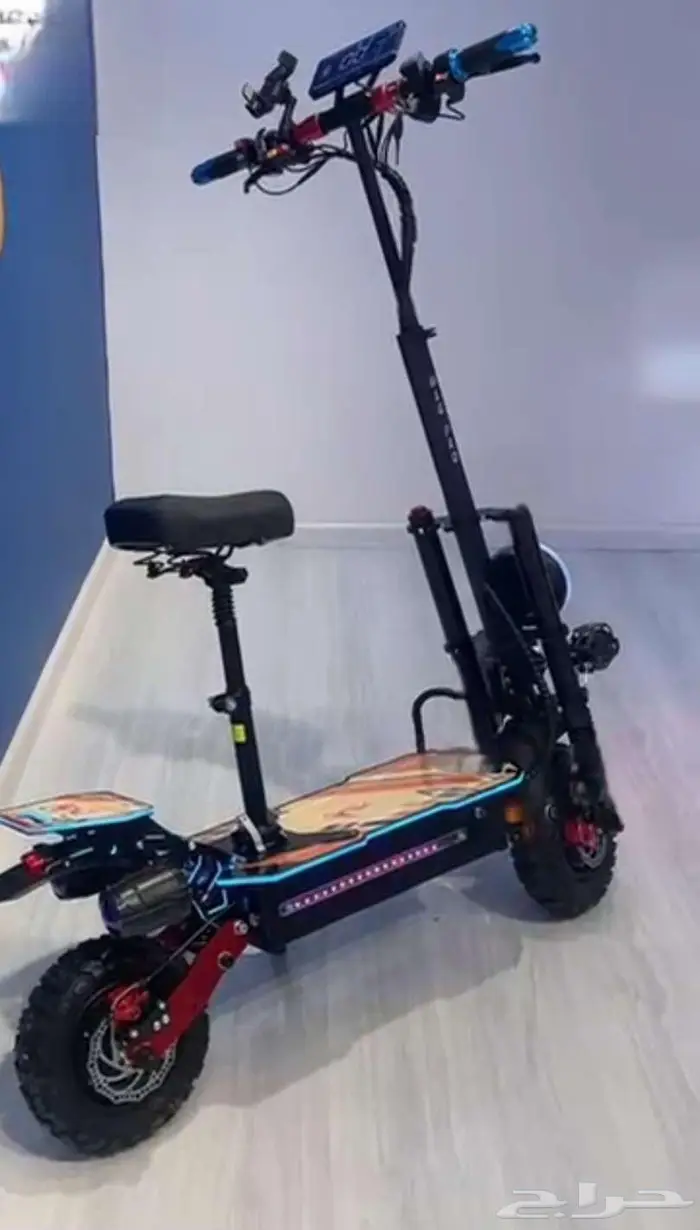 سكوتر الوحش العملاق الشكل الجديد مستعمل اسبوع فقط 0