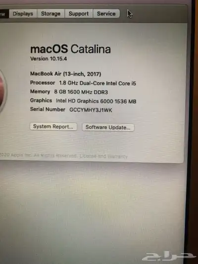 ماك بوك اير MacBook Air index