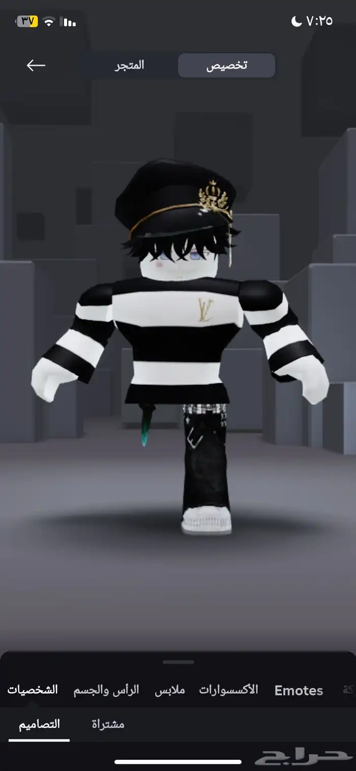 حساب روبلوكس فيه الرجل 15