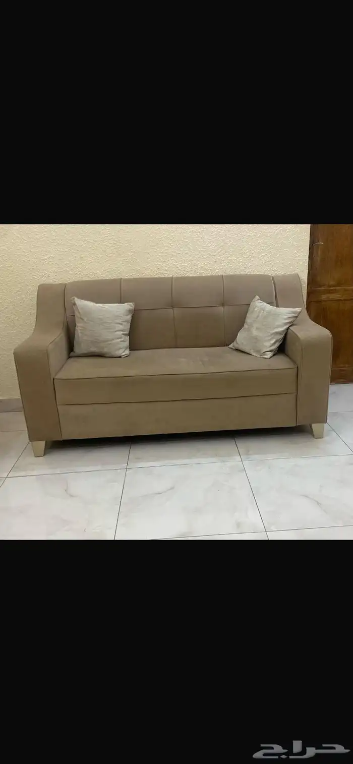 كنب شبه جديد اشتريته ب2000 ابي فيه 600 2