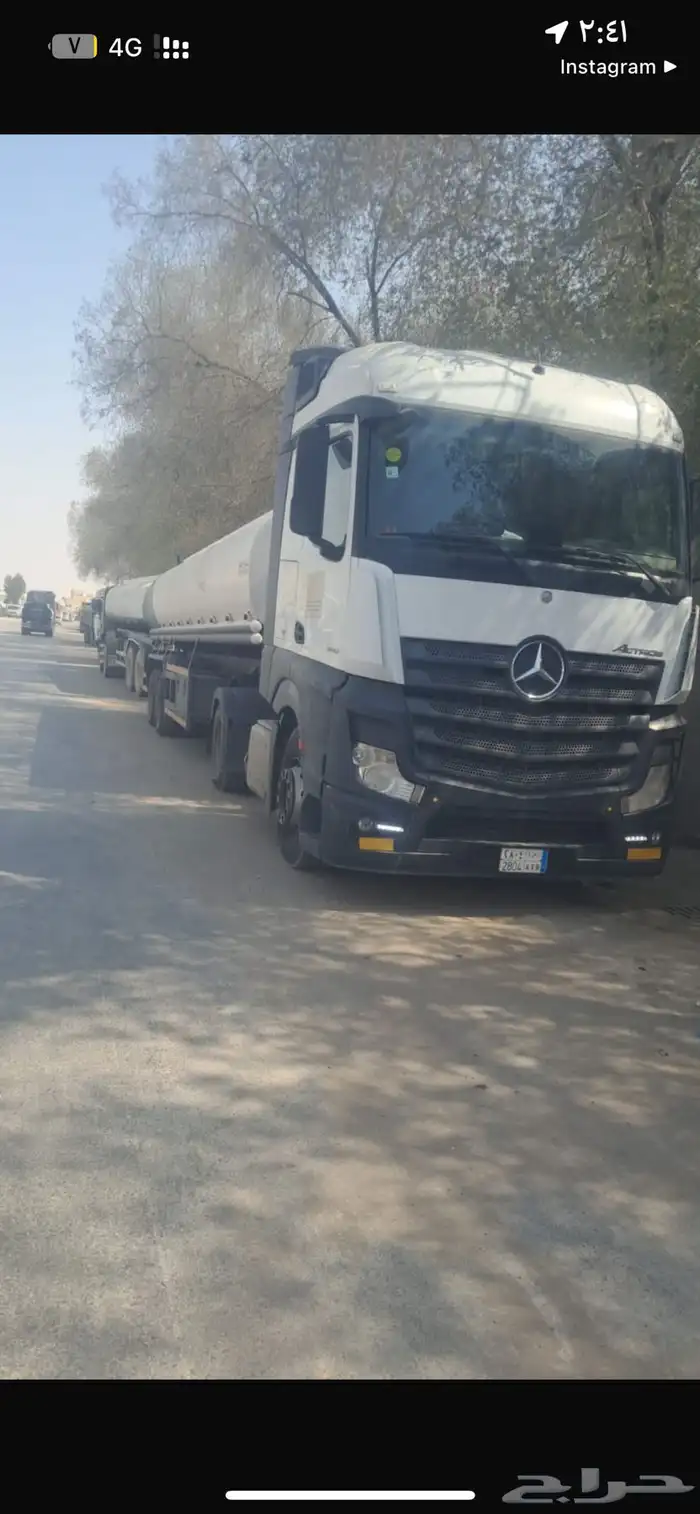 وايت صهريج 30 طن لتوريد المياه 1