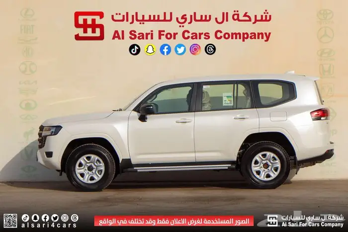 تويوتا لاند كروزر GX هدد تنفس طبيعي 4.0 2025 30
