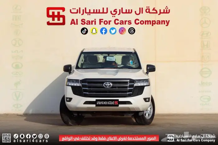 تويوتا لاند كروزر GX هدد تنفس طبيعي 4.0 2025 29