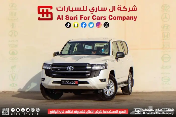 تويوتا لاند كروزر GX هدد تنفس طبيعي 4.0 2025 26