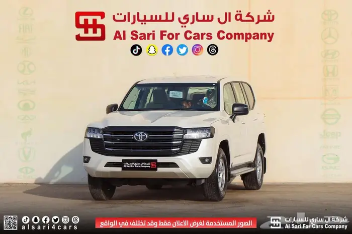 تويوتا لاند كروزر GX هدد تنفس طبيعي 4.0 2025 25